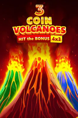 3 Coin Volcanoes tragamonedas explosiva CALIENTE33